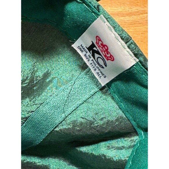 Vintage Poulsbo Washington Strapback Nylon Rope Hat Green - Picture 8 of 9